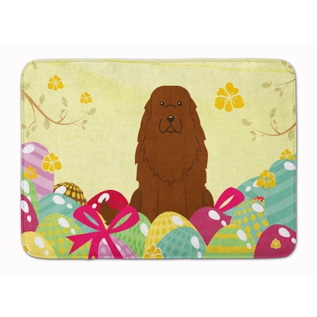 Carolines Treasures Easter Eggs Caucasian Shepherd Dog Machine Washable Memory Foam Mat BB6050RUG